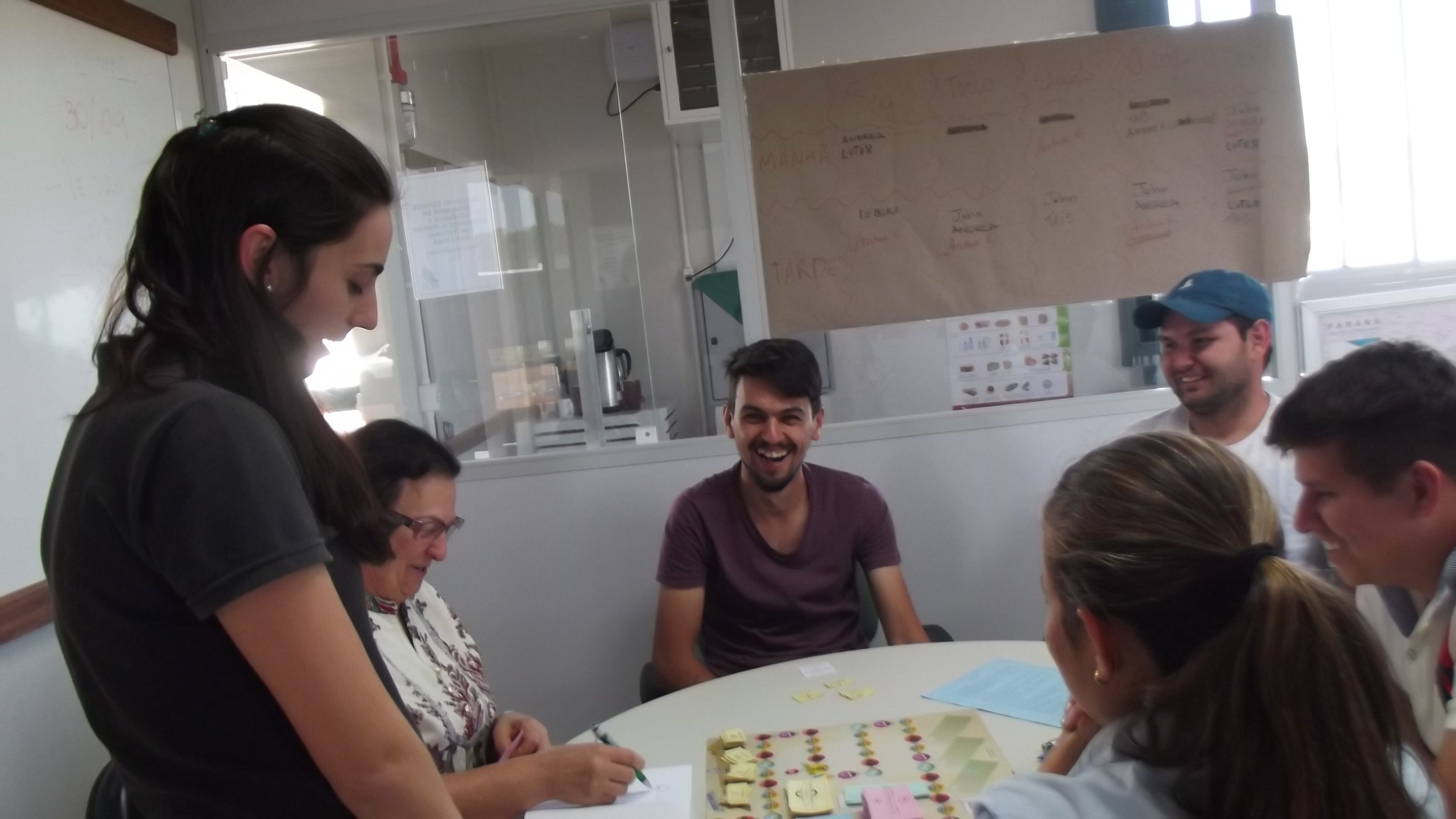 Teste do protótipo do Jogo da Cooperação